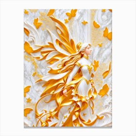 Golden Fairy 6 Canvas Print