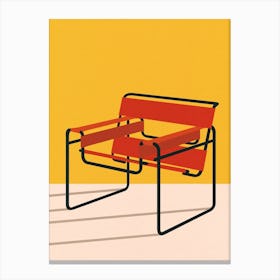 Wassily Chair Marcel Breuer Canvas Print