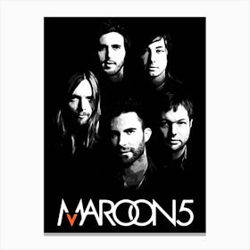 Maroon 5 6 Canvas Print