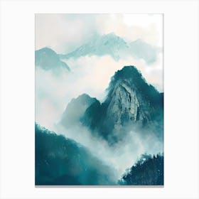 Mountain Art 1 Canvas Print