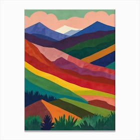 Mountain Landscape 1 Canvas Print