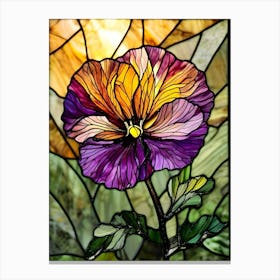 Pansies 4 Canvas Print