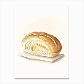 Sweet Bread Bakery Product Quentin Blake Illustration 1 Canvas Print