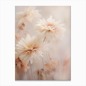 Boho Dried Flowers Gerbera Daisy 1 Canvas Print