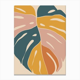 Tropical Leaf 5 Canvas Print