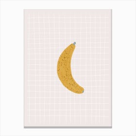 Yellow Banana Canvas Print