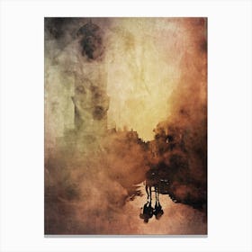 The World For Two Canvas Print