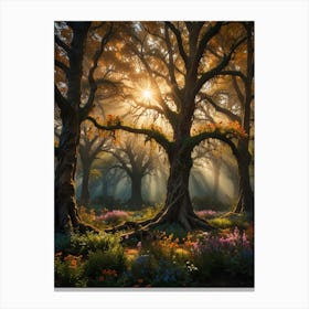 Forest Of Trees 2 Canvas Print