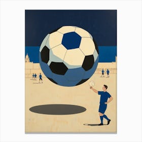 Soccer Ball 4 Canvas Print