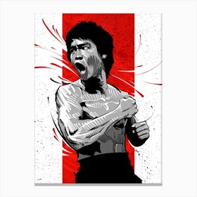 Bruce Lee II Canvas Print
