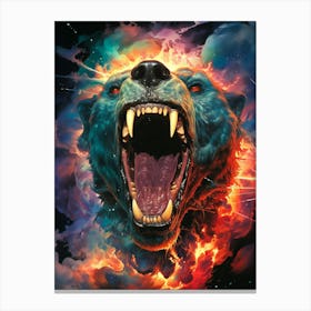 Bear'S Head Canvas Print