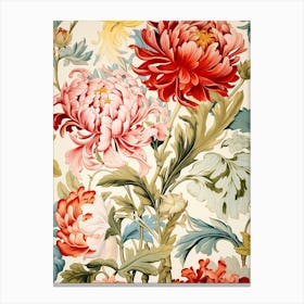 Floral Wallpaper 89 Canvas Print