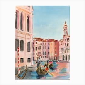 Venice At Dawn Canvas Print