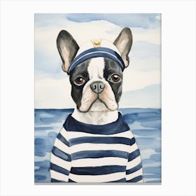 Sailor Dog 1 Canvas Print