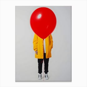 Red Balloon Canvas Print