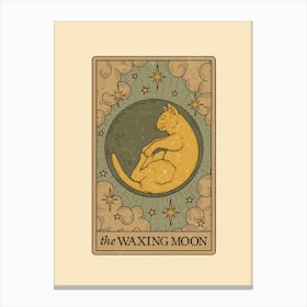 The Waxing Moon 2 Canvas Print