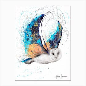 Majestic Moonlight Owl Canvas Print