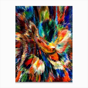 Acrylic Extruded Painting 322 Canvas Print