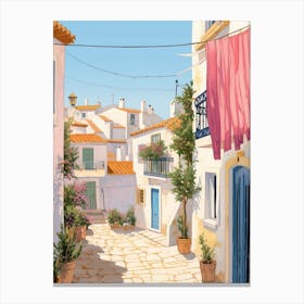 Lagos Portugal 2 Illustration Canvas Print