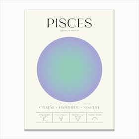 Pisces Canvas Print