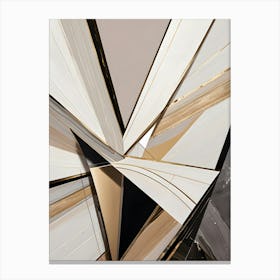 Abstract Geometric Painting Canvas Print