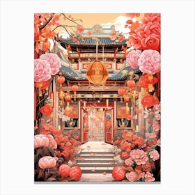 Chinese New Year Decorations 2 Canvas Print