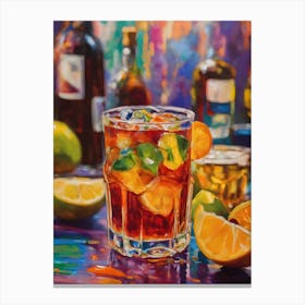 Tequila Cocktail 3 Canvas Print
