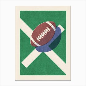 BALLS American Football III Canvas Print