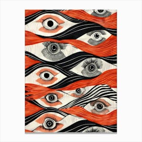 Eyes Of The World 2 Canvas Print