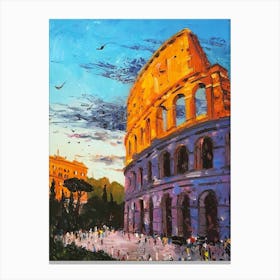 Rome Colossion 1 Canvas Print