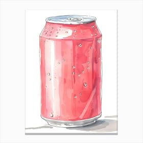 Can Of Soda Canvas Print