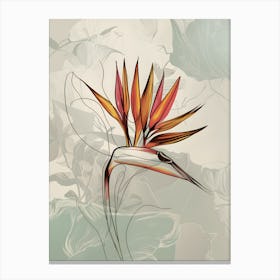 BIRD OF PARADISE Canvas Print