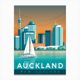 Auckland New Zealand Canvas Print