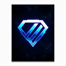 Diamond Rocket League 1 Canvas Print