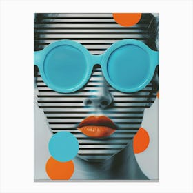 Woman With Sunglasses 1 Canvas Print