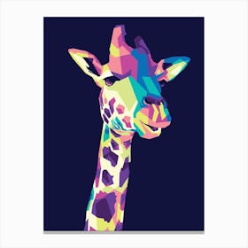 Animals Giraffe Canvas Print