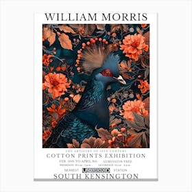 William Morris Exhibitions Birds Series 81 Canvas Print