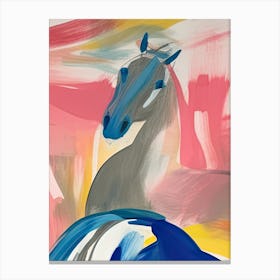 Watercolor Horse Canvas Print