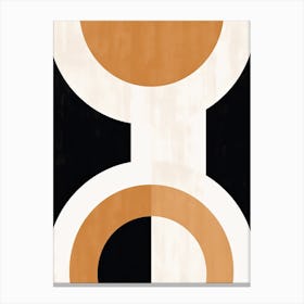 Wuerzburg Whirl, Geometric Bauhaus Canvas Print