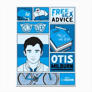 Otis Poster Canvas Print