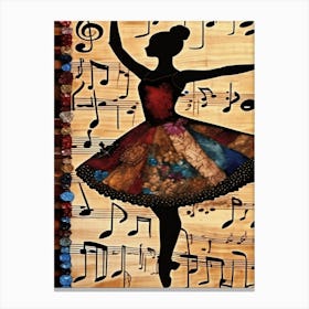 Music and Dance   Canvas Print