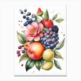 Fruit Bouquet Canvas Print