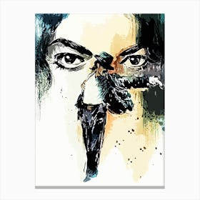 dance Michael Jackson king of pop music 4 Canvas Print