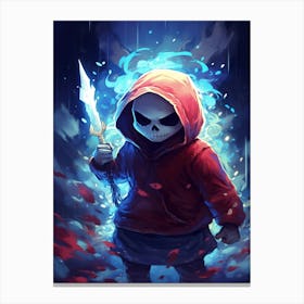 Under Tale Gaming 1 Canvas Print