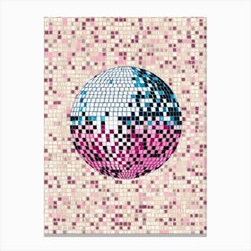 Disco Ball Canvas Print