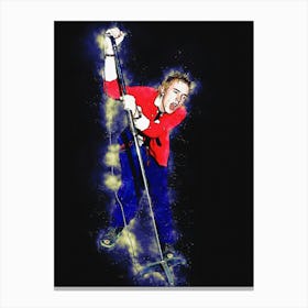 Spirit Of Johnny Rotten 1979 Sex Pistol Canvas Print