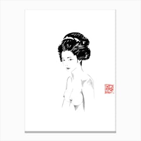 Geisha Canvas Print