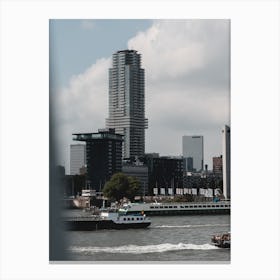 Skyline Rotterdam Canvas Print