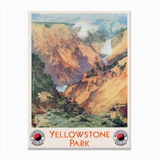 Yellowstone Park Canvas Print