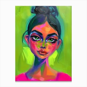 Bright Girl Canvas Print